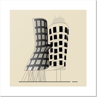 Dancing House -  Frank Gehry Posters and Art